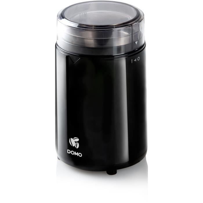 Electric coffee grinder - DOMO - DO712K - 150 W - Capacity: 70 g - Grinding mechanism with burrs
