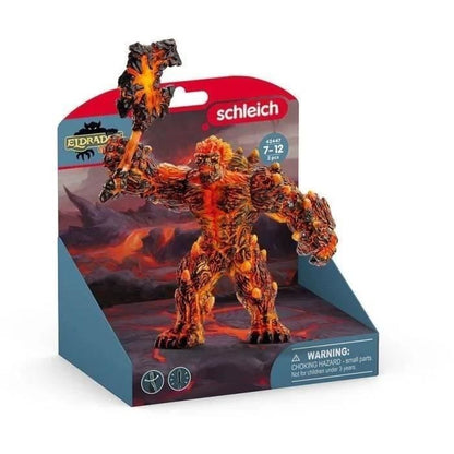 Schleich - Lave golem with weapon - 42447 - Eldrador range