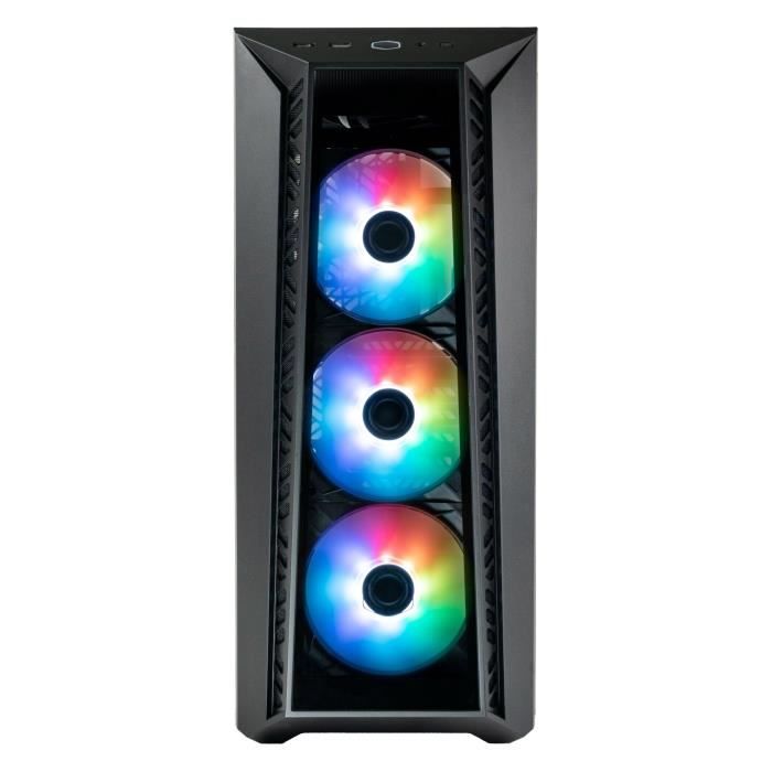 Gaming housing - Cooler Master - Masterbox MB520 - Glass facade - Argb - 3x120mm