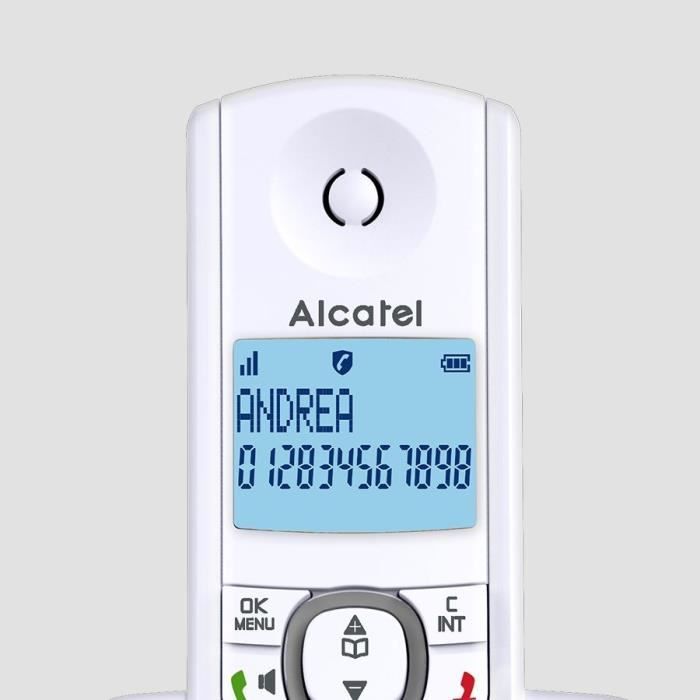 Alcatel F530 Solo Cordless Phone Without Answering Machine Gray