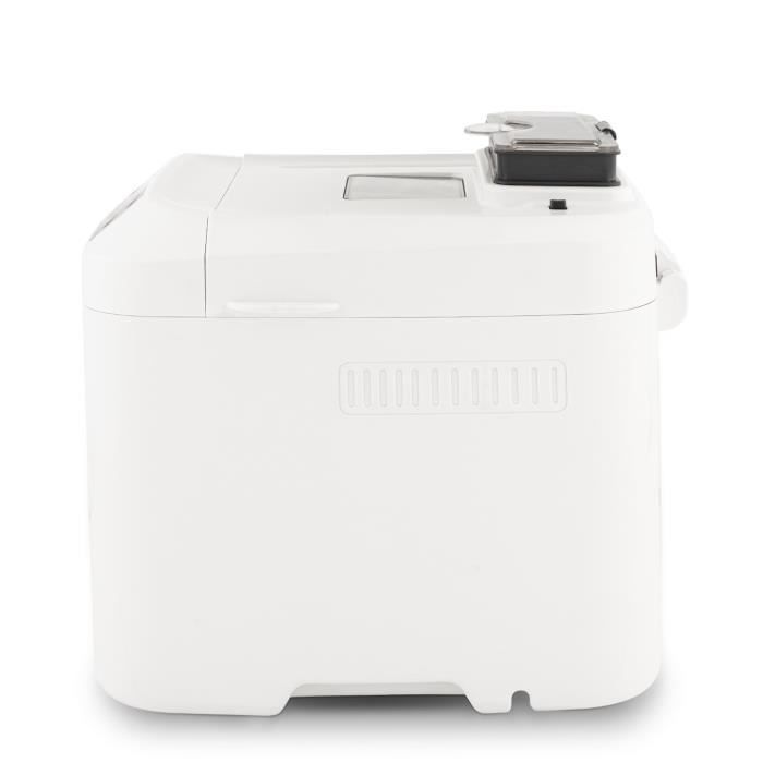 H.KoeNIG BAKE340 - Bread maker with seeds - 12 programs - 3 cooking levels - 550W - 2 sizes: 650 or 800g - LCD screen