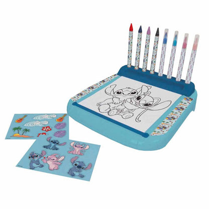 Disney Stitch roll & go colouring station