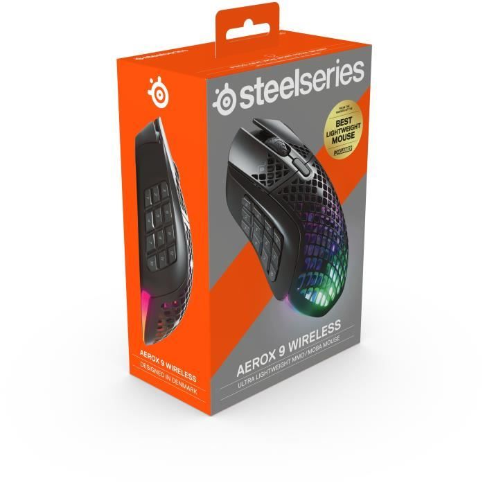 Gaming mouse - STEELSERIES - Aerox 9 Wireless Gaming Mouse