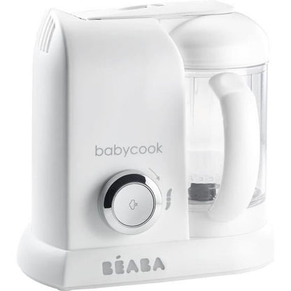 BEABA Babycook Solo Baby Robot White & Silver