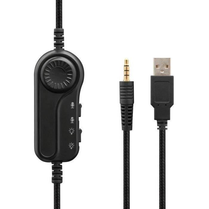 Gaming Helmet RGB The G -LAB - PC compatible, PS4, Xboxone - White