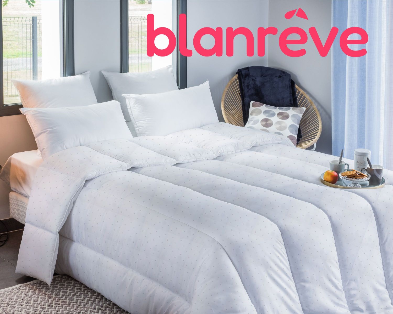 Duvet - 240 x 220 cm - BLANREVE - Lightweight - 83g/m² - Printed patterns