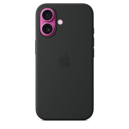 APPLE iPhone 16 - Silicone Case with MagSafe - Black