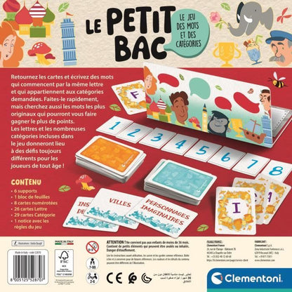 The little bac, CLEMENTONI board game