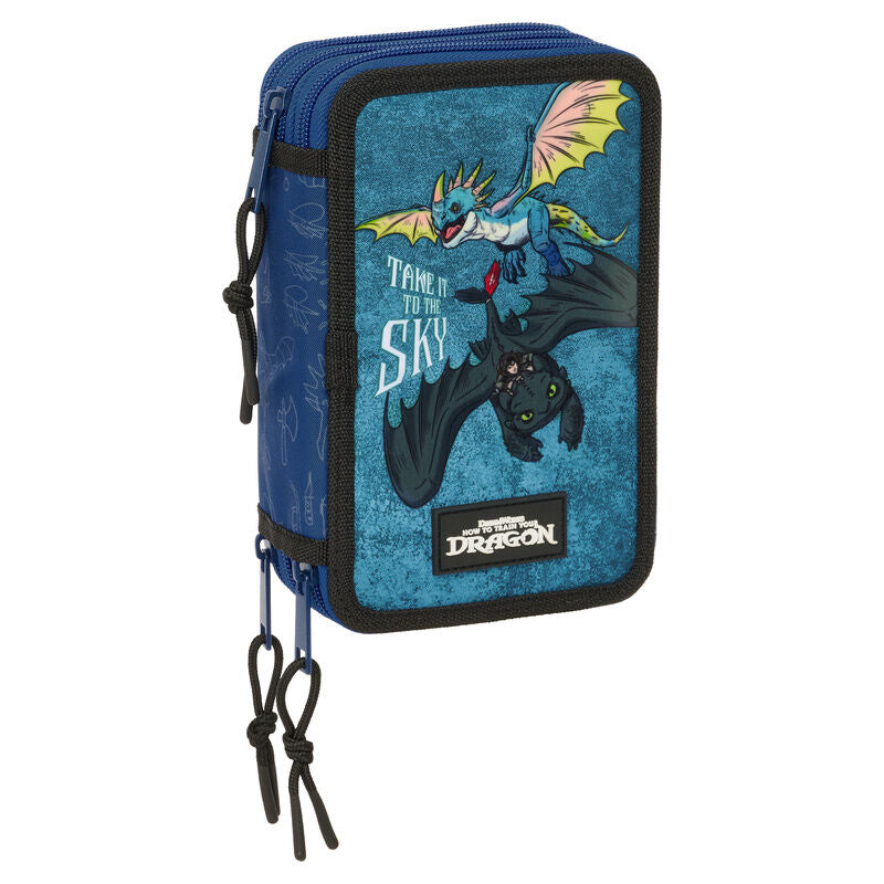 How to Train Your Dragon pencil case 37pcs