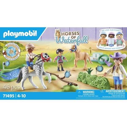 PLAYMOBIL 71495 Pony Riders and Show Jumping
