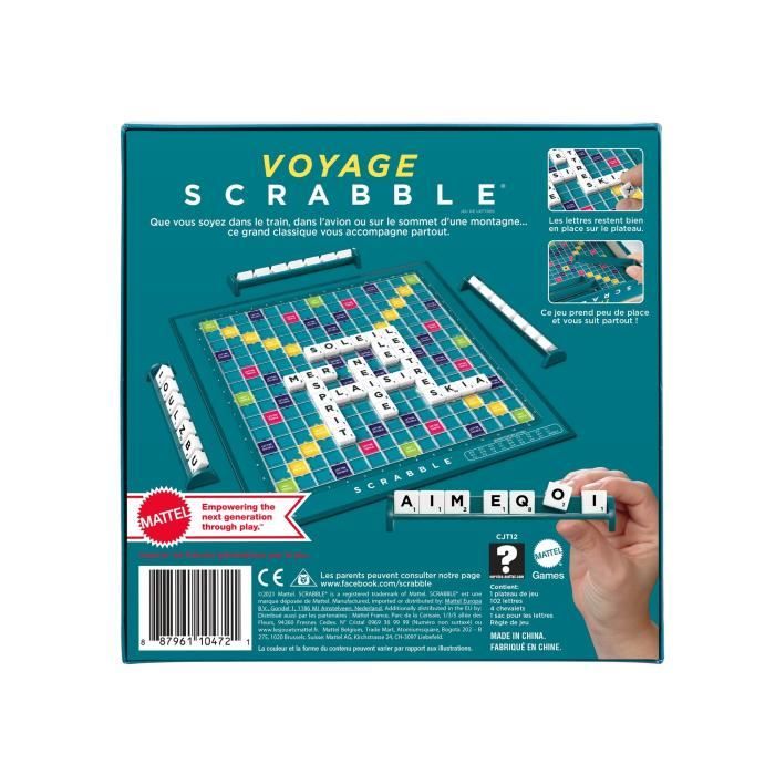SCRABBLE - Scrabble Voyage - Board Game