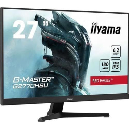 PC screen - IIYAMA - G2770HSU-B6 - 27 IPS FHD 1920 x 1080 - 0.2ms - 180Hz - HDMI DP - Black