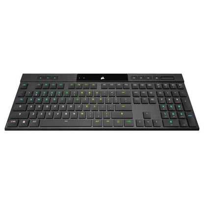 Ultrafin mechanical gaming keyboard - Azerty - Corsair - K100 Air Wireless - RGB LED backlight - Black (CH -913A01U -FR)