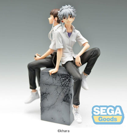 Rebuild of Evangelion Kaworu Version Shinji & Kaworu Luminasta figure 17cm