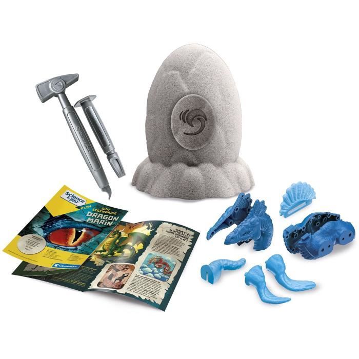 Clementoni - Sciences and play - Legendary egg - Marin Dragon