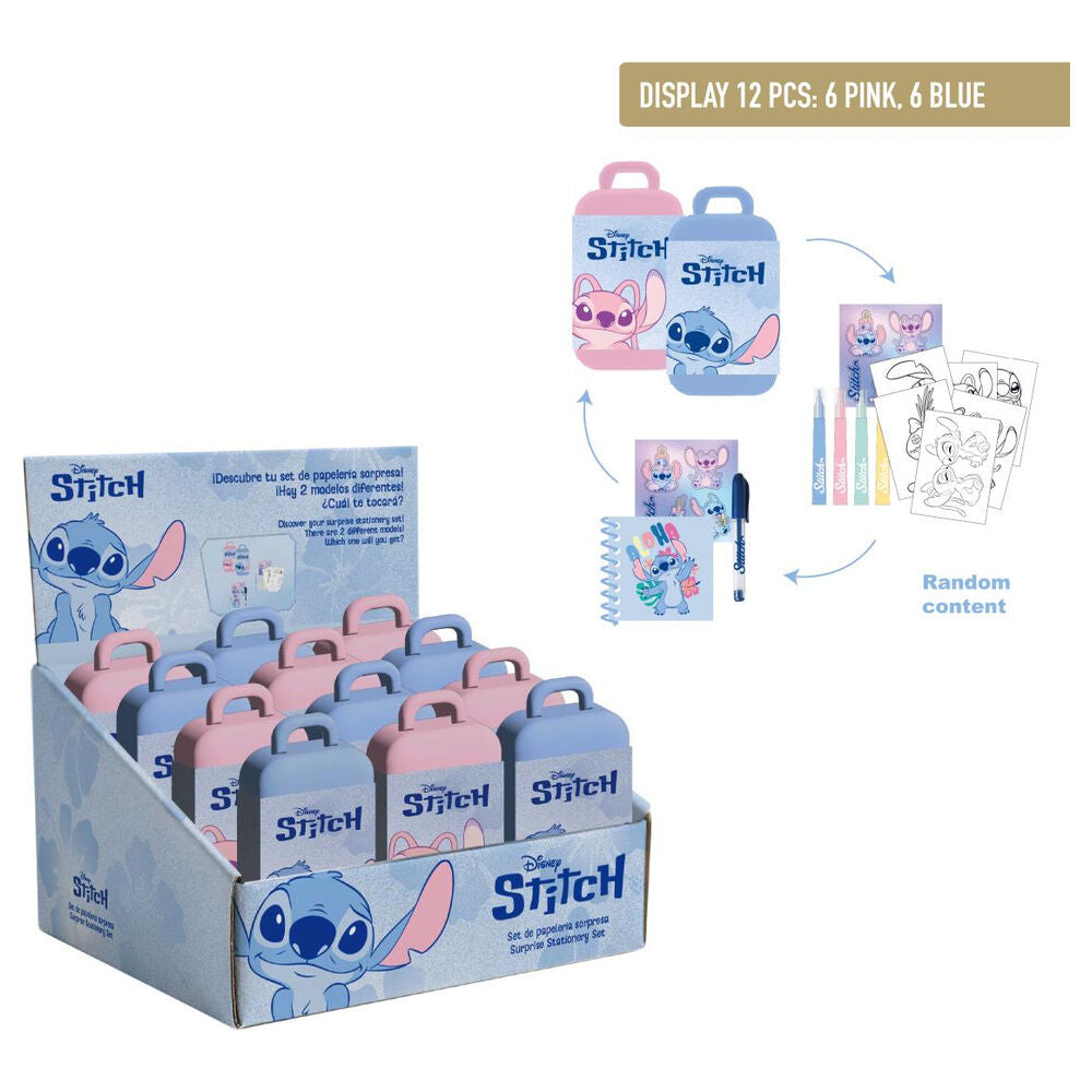 Disney Stitch assorted Surprise stationery set