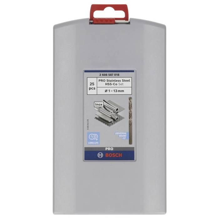 Drill set ProBox HSS-Co, 1-13mm, 135 °, 25 - BOSCH