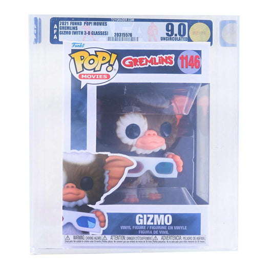 Gremlins Funko POP | Gizmo w/ 3D Glasses | Rated AFA 9.0
