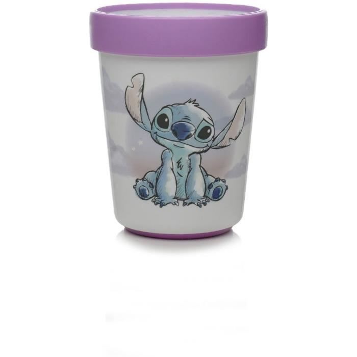 LILO and STITCH 3-PIECE MEAL SET: NON-SLIP CUP + BOWL + PLATE