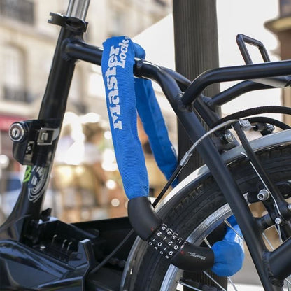 MASTER LOCK Bike Lock Chain - Ideal for Bicycles, Electric Bikes, Mountain Bikes and others