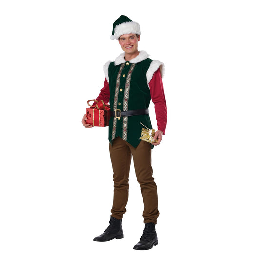 Christmas Elf Set Adult Costume | L