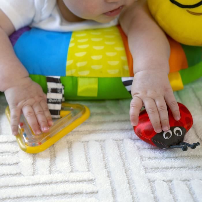 Multi-Sensory Activity Pillow for Tummy Time Play - BABY EINSTEIN - Cal-a-Pillow - Ages 0 Months and Up