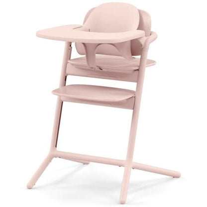 CYBEX - High chair - 3 in 1 pack - LEMO 2 - Pink - Adjustable in height and depth - Baby set included