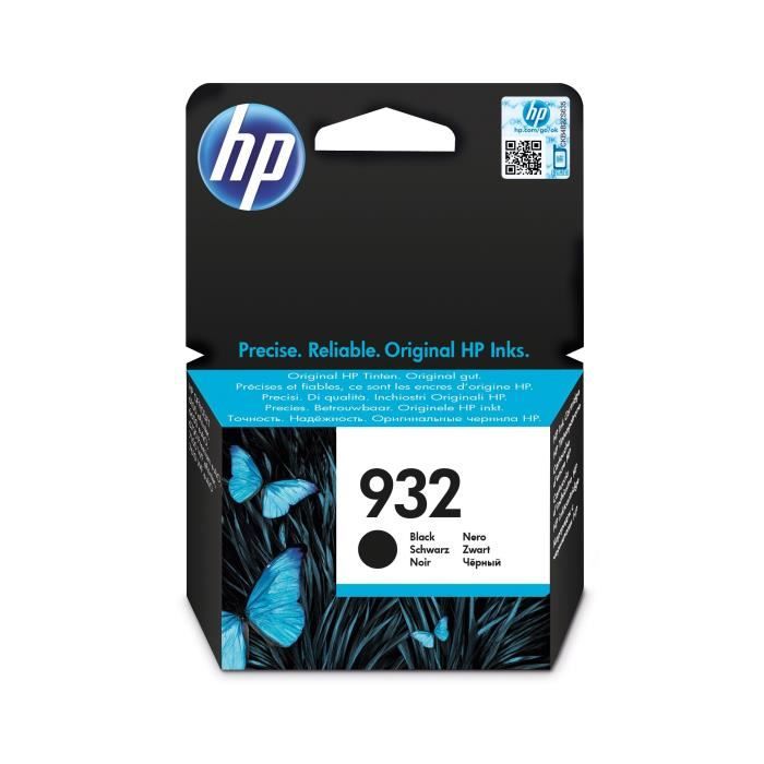 HP 932 Genuine Black Ink Cartridge for HP OfficeJet 6100/6600/6700/7100/7510/7610 (CN057AE)