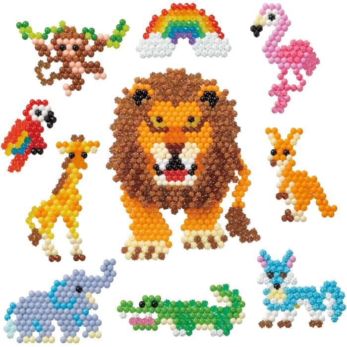 Ironing bead game - AQUABEADS - 31968 - Savanna walk