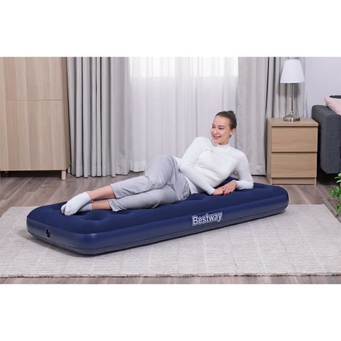 Inflatable camping mattress - BESTWAY - 1 place - 185x76x22 cm
