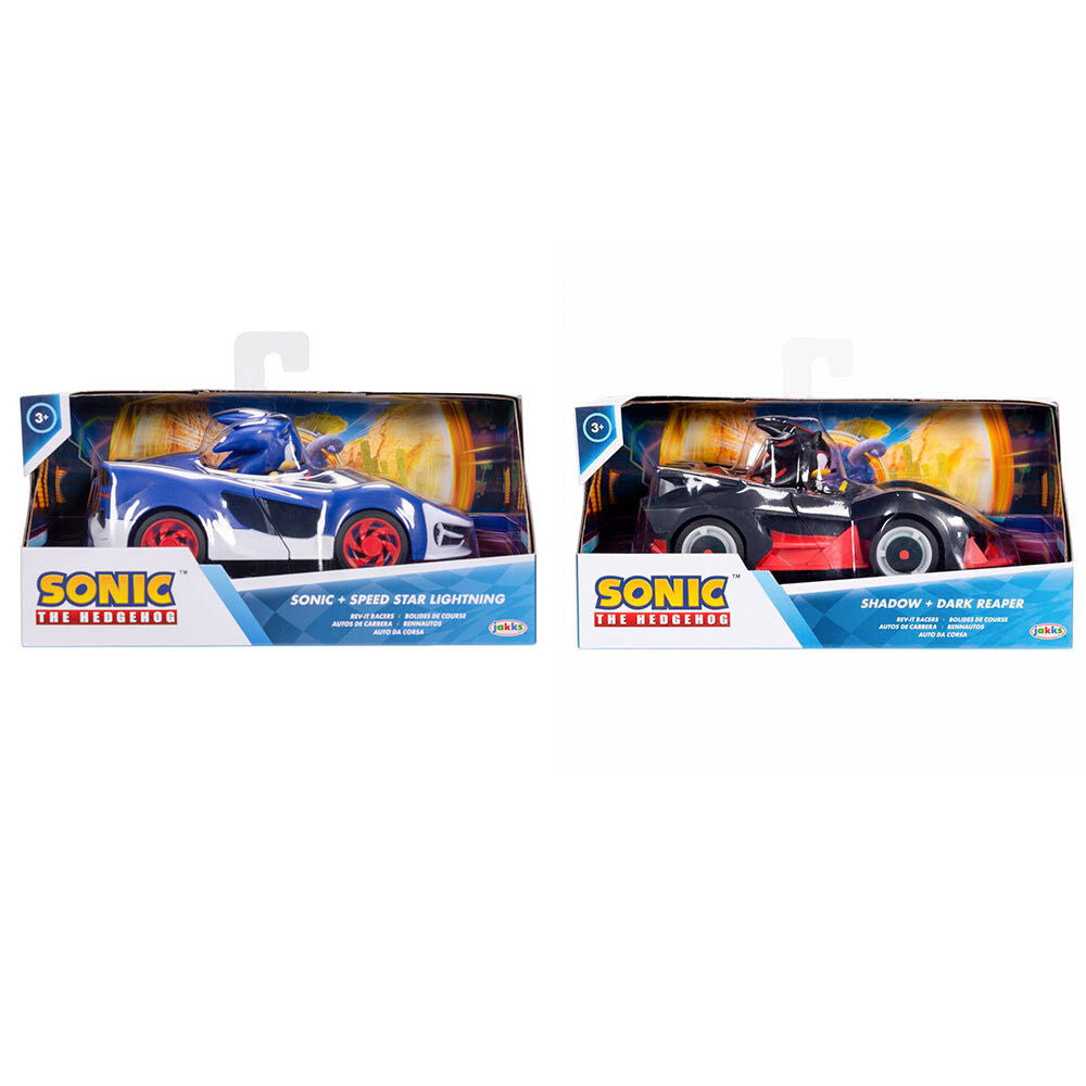 Sonic the Hedhehog assorted Vehicle + figure 7cm