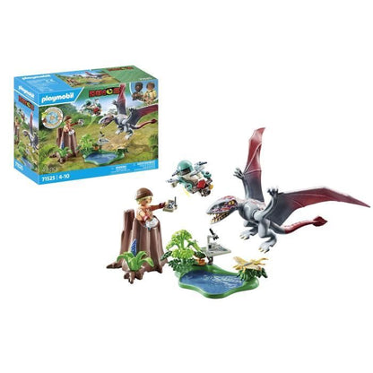 PLAYMOBIL 71525 Observation Drone with Dimorphodon