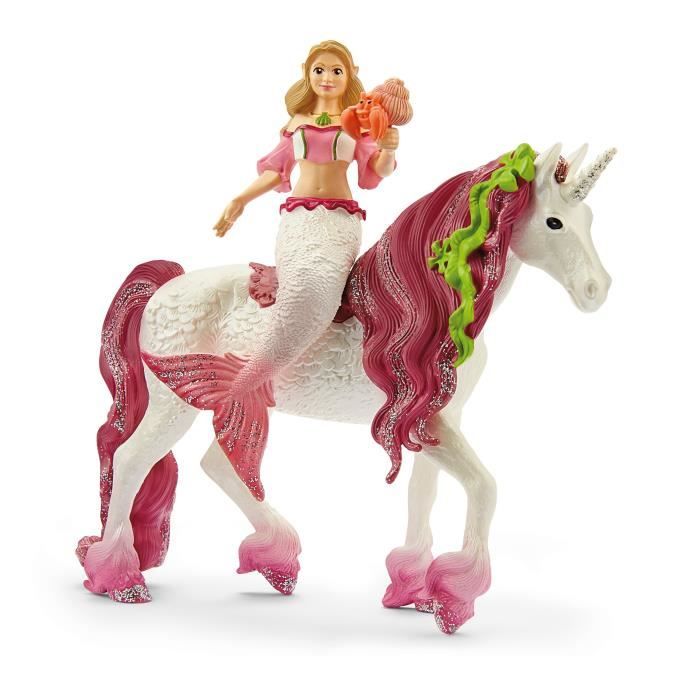 Schleich - Sirene Feya on sea unicorn - 70593