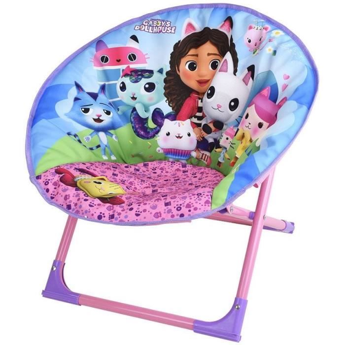 GABBY AND THE MAGIC HOUSE - Folding moon chair for children h.47 x w.54 x d.42 cm