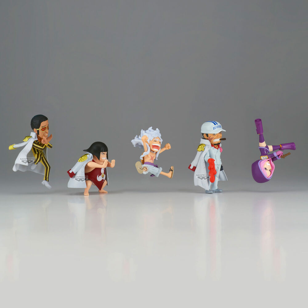 One Piece World Collectable Egghead 6 assorted figure 6-9cm