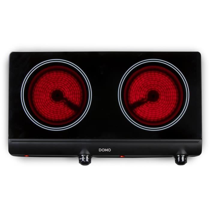Hob - DOMO - 2 burners - 50.2 x 29.4 x 6.7 cm - DO339KP