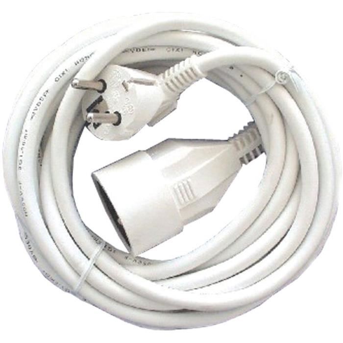 CHACON Extension cable HO5VVF 3 x 1.5 mm²- 3 m - White