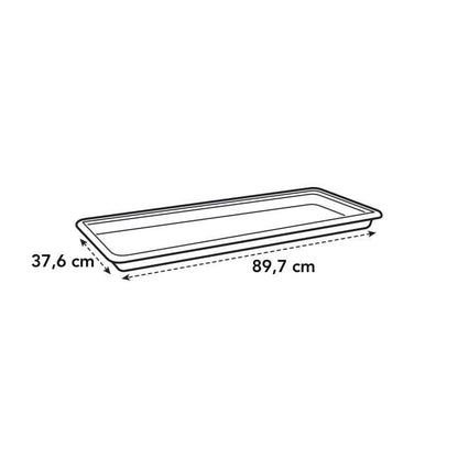 ELHO Green Basics 100 planter saucer - Soft terracotta - XXL - Outdoor - Ø 89.7 x H 5.7 cm