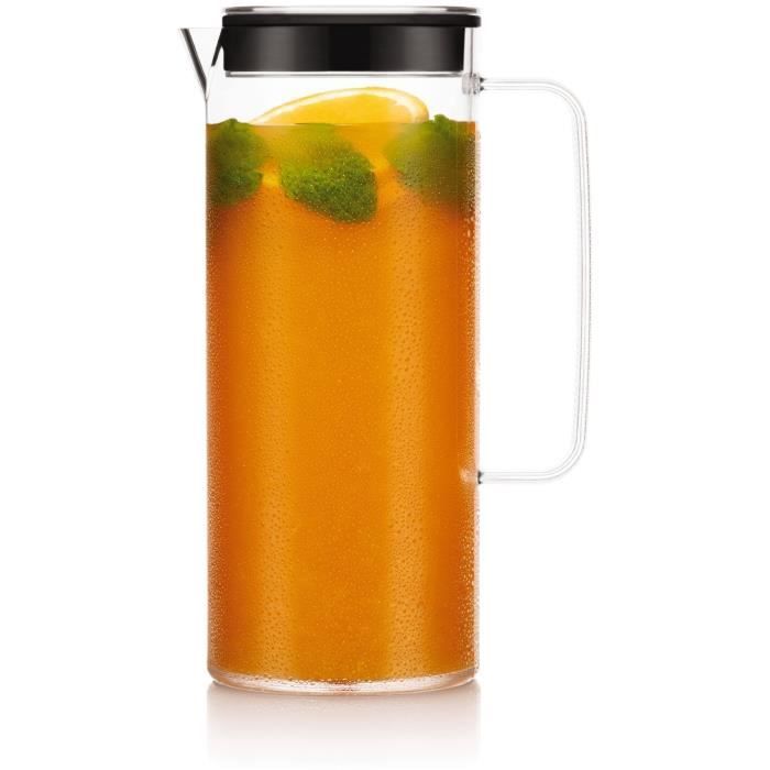 Plastic Infuser Pitcher - BODUM - Melior - Lid - 1.2 l - Transparent