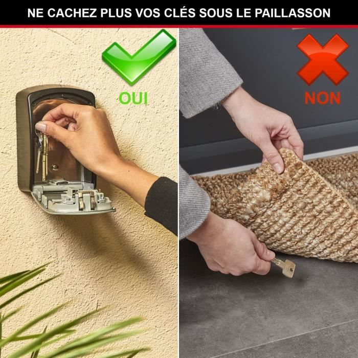 MASTER LOCK Secure Key Box - XL Format - Key Chest - High Capacity Storage