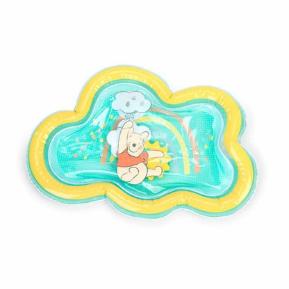 DISNEY BABY -WINNIE- Baby water mat, sensory and educational game, inflatable, easy to clean, foldable, from birth