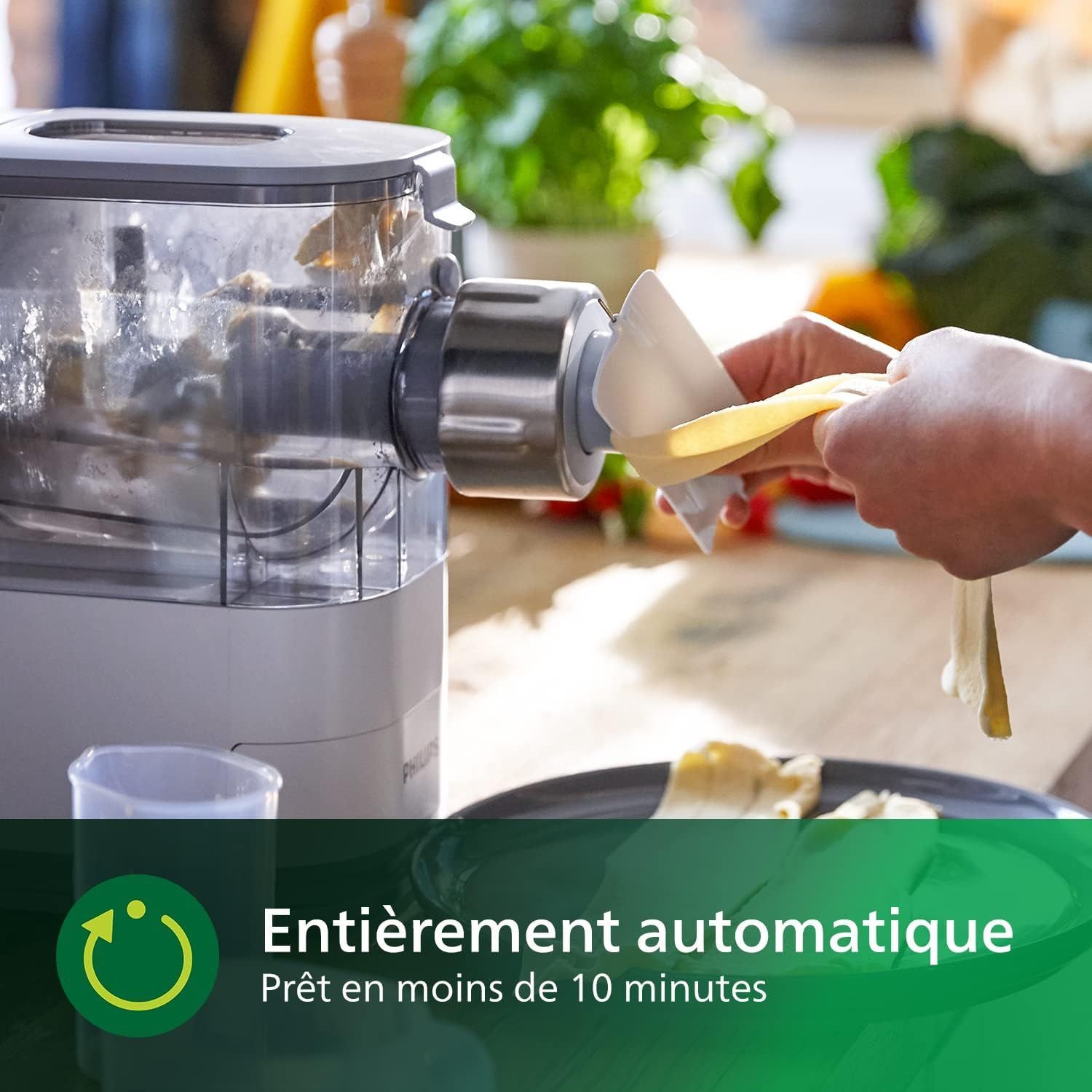 PHILIPS HR2345 / 19 Pasta maker - 4 shapes - 450g - white