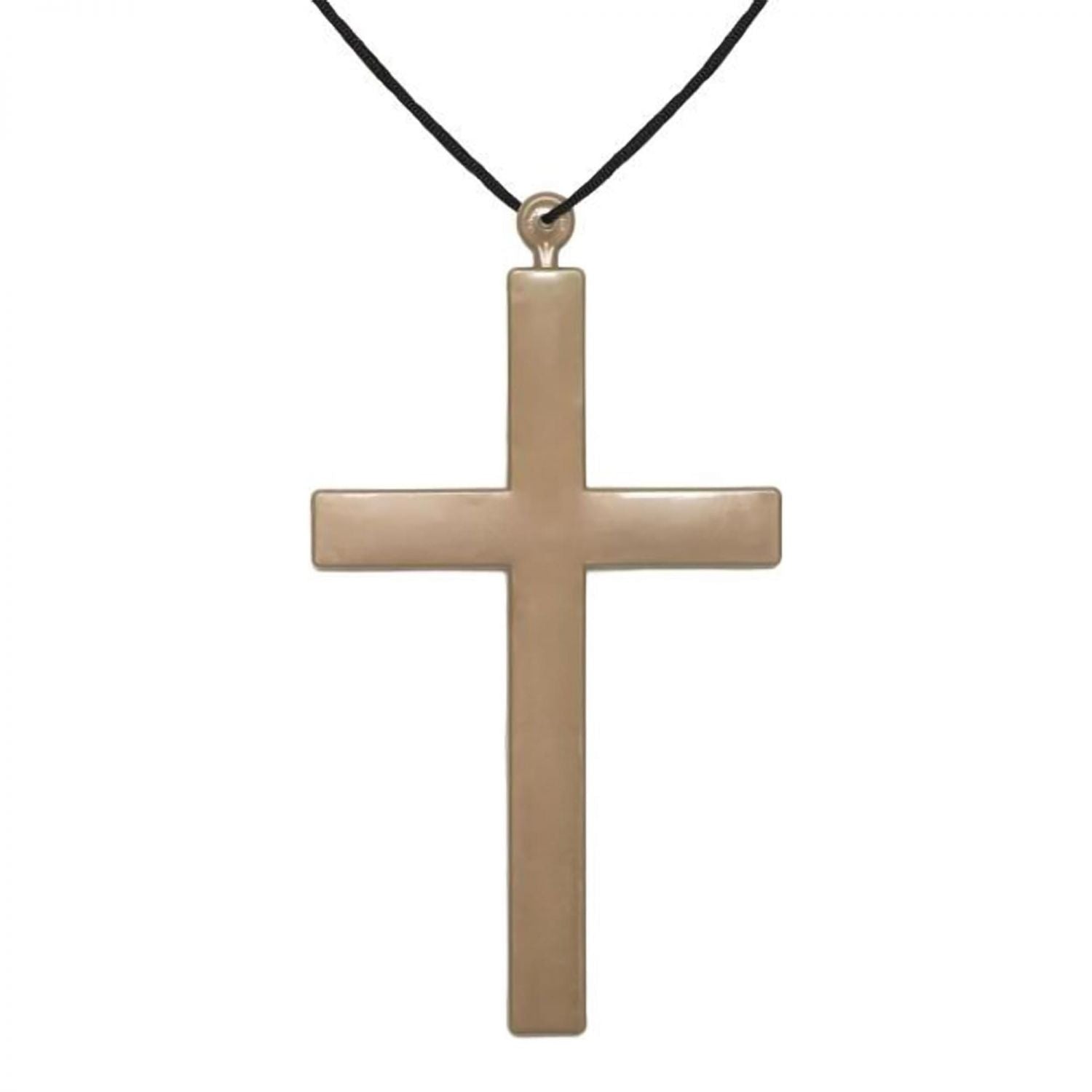 Monk Cross Necklace Adult Costume Accessory