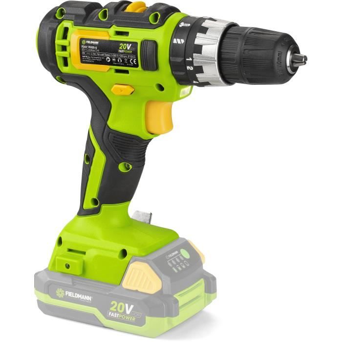Cordless impact drill - FIELDMANN - 20V - 35 Nm - Battery and charger not included