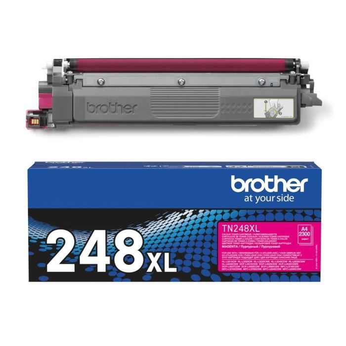 Brother TN248XLM High Yield Magenta Toner - 2300 pages