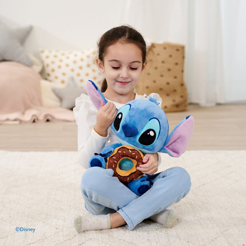Disney Stitch Doughnut plush toy 25cm