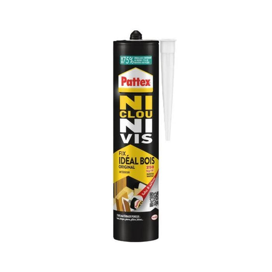 Contact glue neither nails nor cartridge screw 380 g - pattex - 1952385