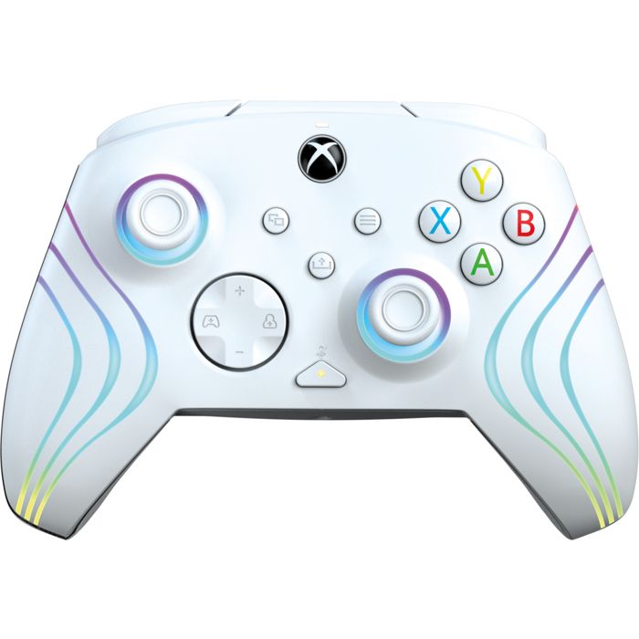 Gamepad - PDP - Afterglow Wave - Wired - White - PC and Xbox Compatible