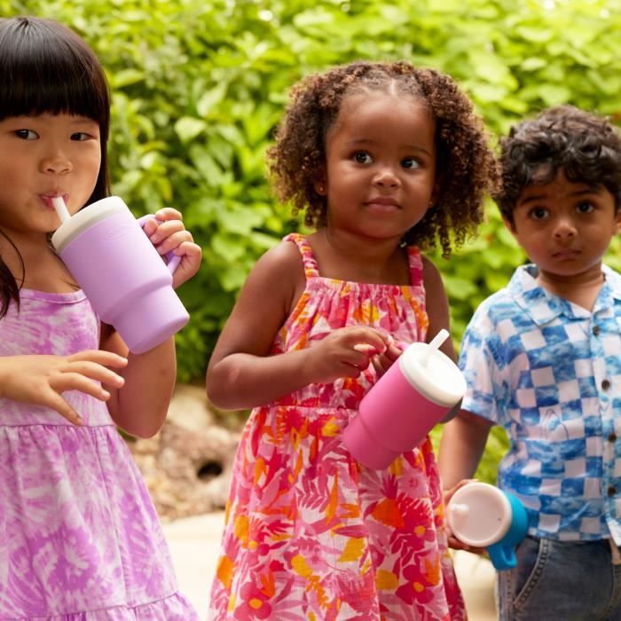 My first cup - INFANTINO - Silicone - Lilac mauve