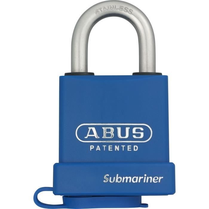 Weatherproof Padlock - ABUS - 83WPIB/53 Submariner - Stainless Steel Shackle - Interchangeable Cylinder